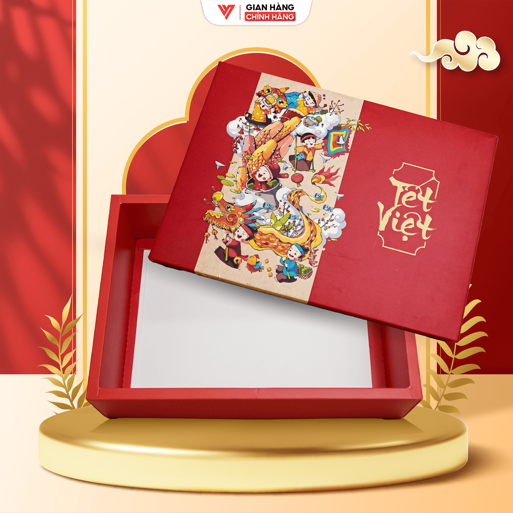 Hộp Đựng Quà Tết Tri Thức Văn Phòng ĐÀO TẠO TIN HỌC