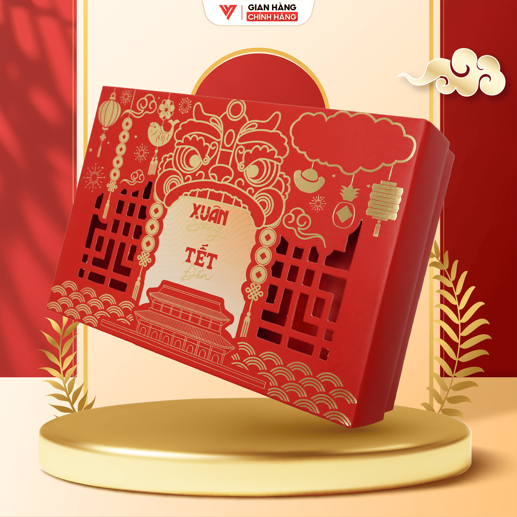 Hộp Đựng Quà Tết Tri Thức Văn Phòng ĐÀO TẠO TIN HỌC