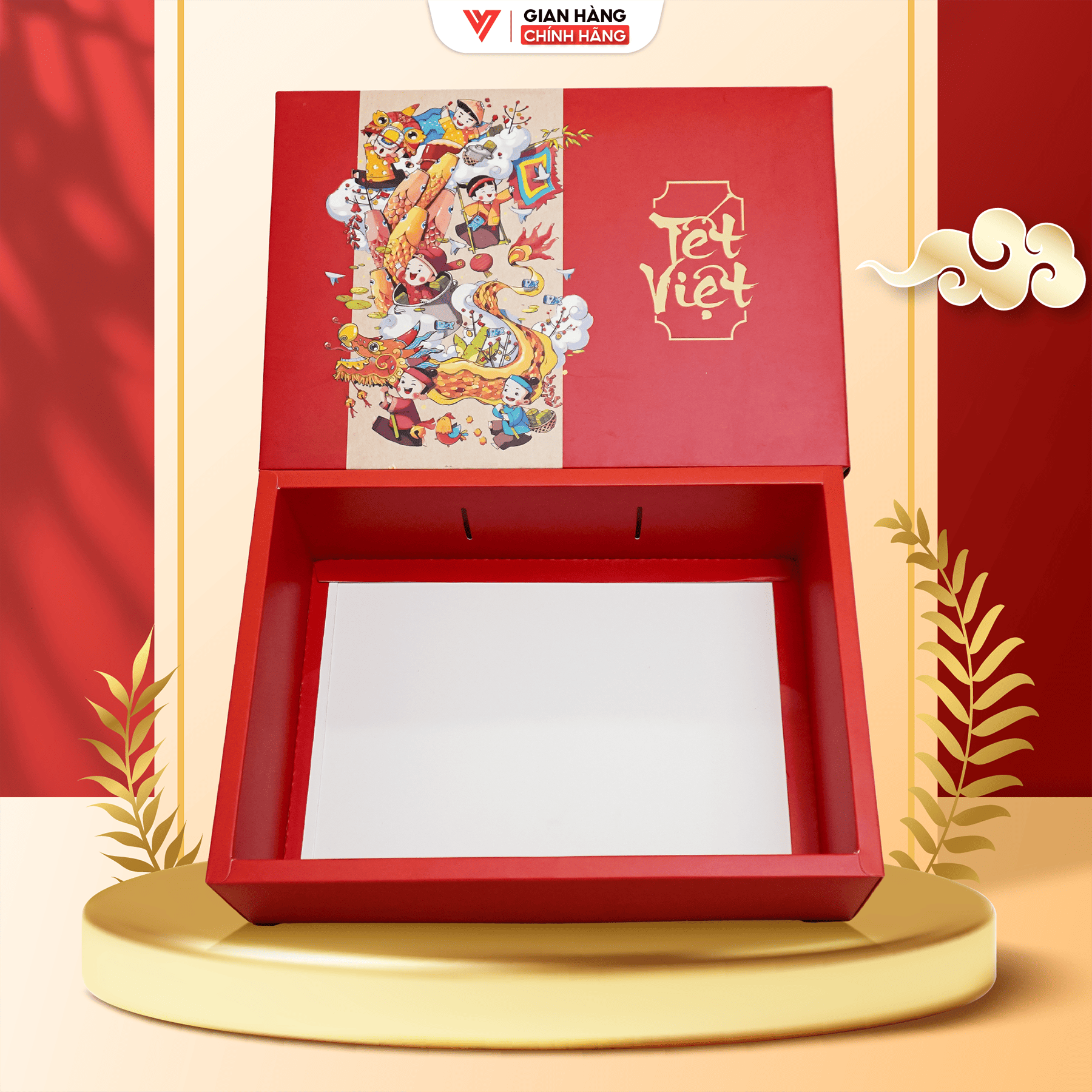 Hộp Đựng Quà Tết Tri Thức Văn Phòng ĐÀO TẠO TIN HỌC