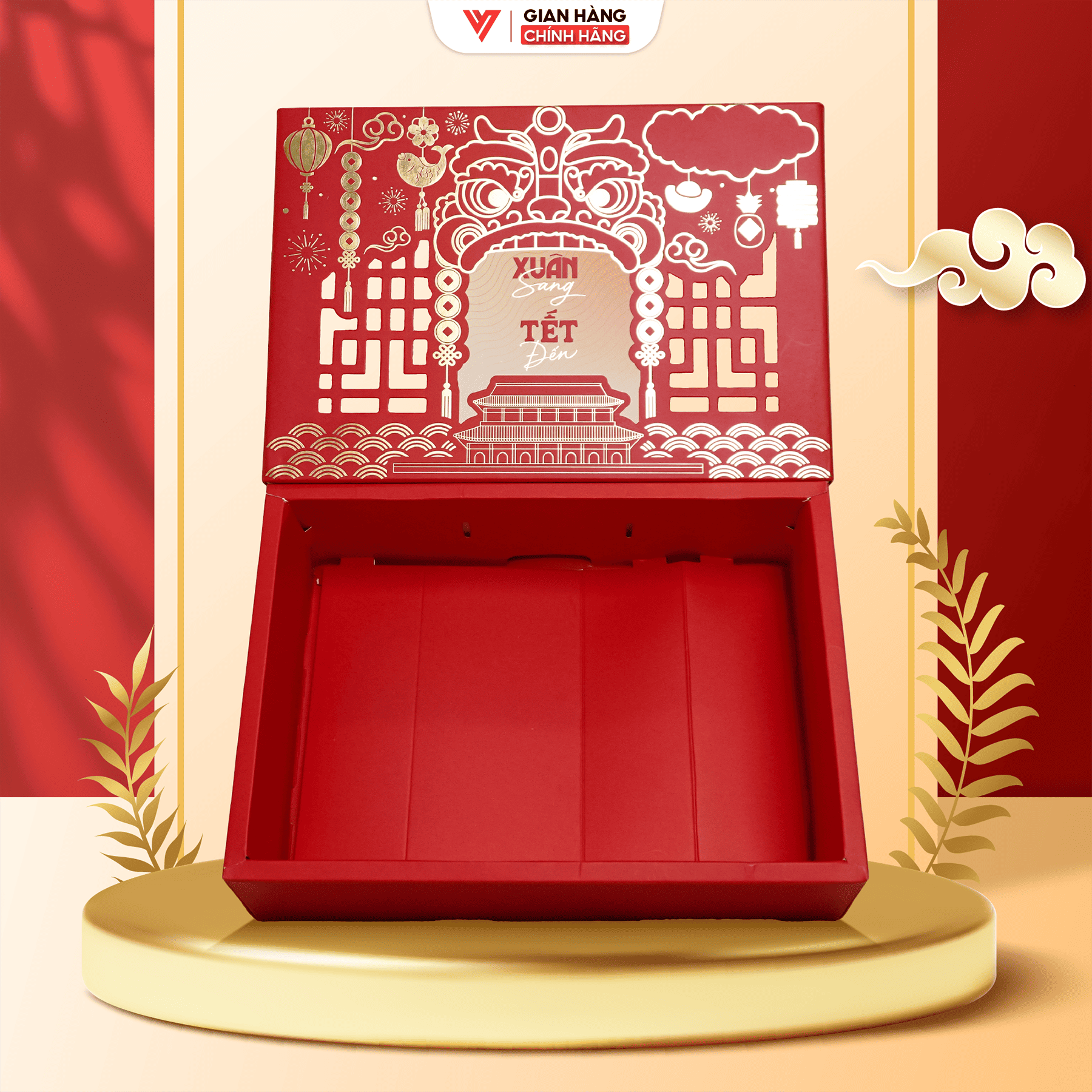 Hộp Đựng Quà Tết Tri Thức Văn Phòng ĐÀO TẠO TIN HỌC