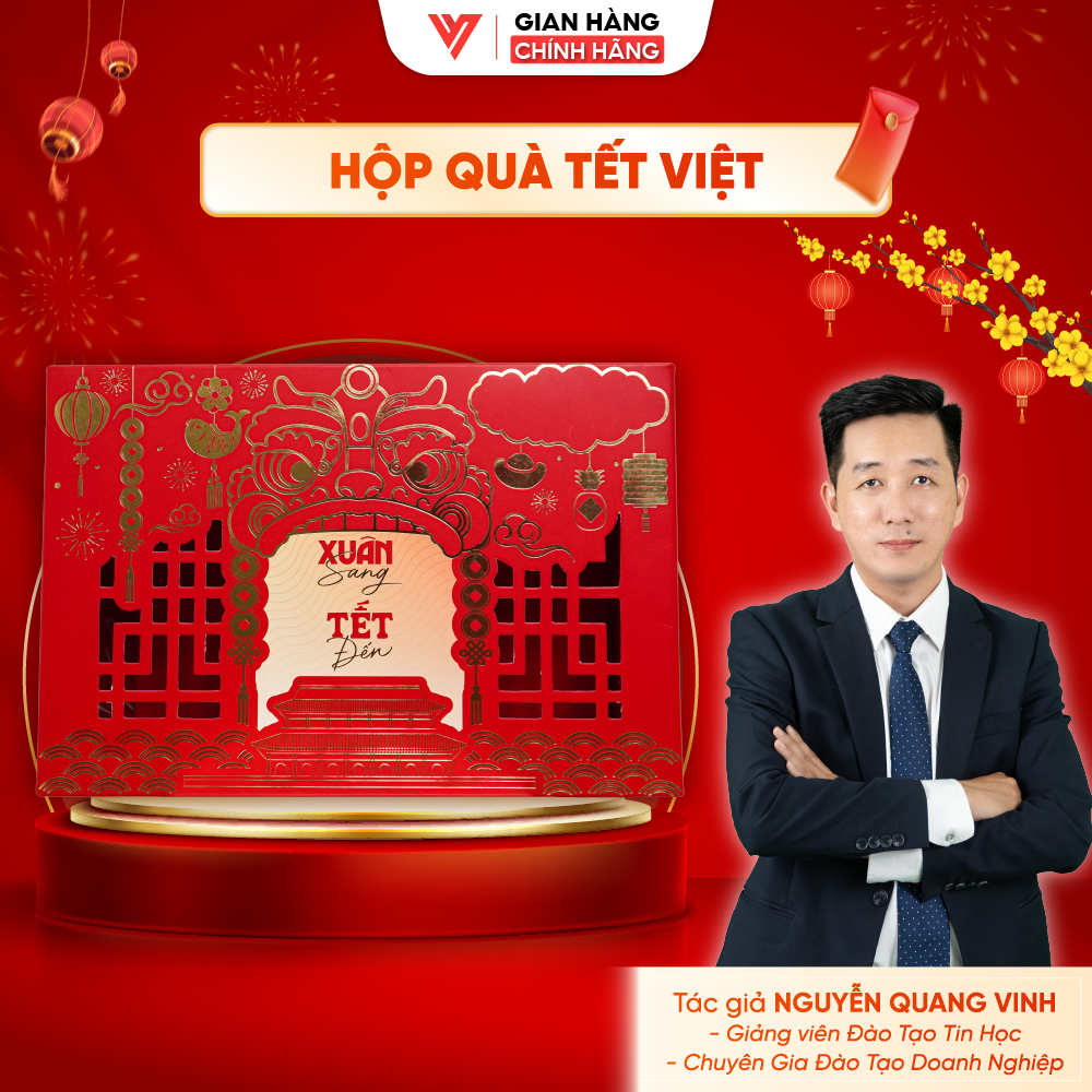 Hộp Đựng Quà Tết Tri Thức Văn Phòng ĐÀO TẠO TIN HỌC