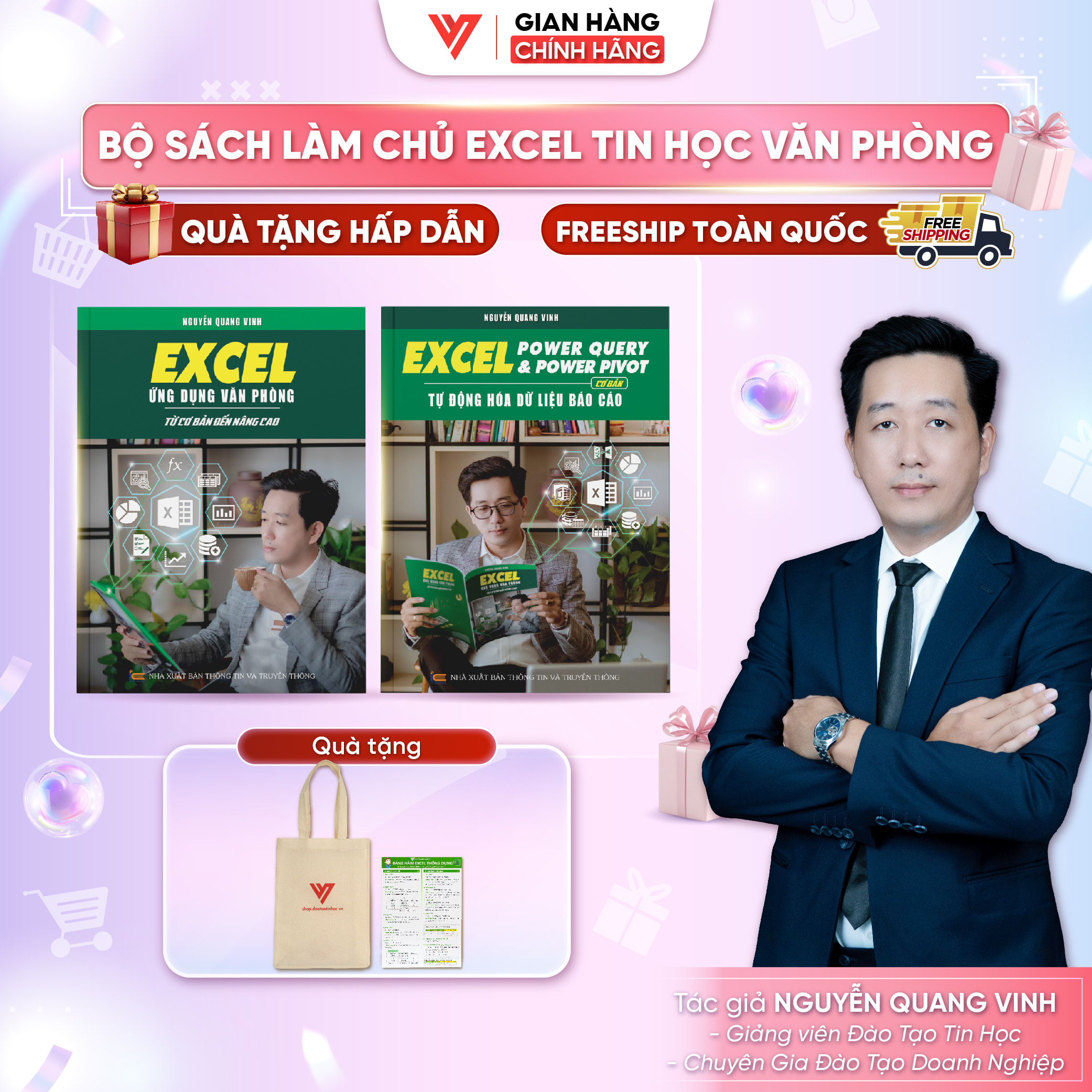 Bộ 2 Sách Power Query & Power Pivot Và Sách Excel Từ Cơ Bản Đến Nâng Cao