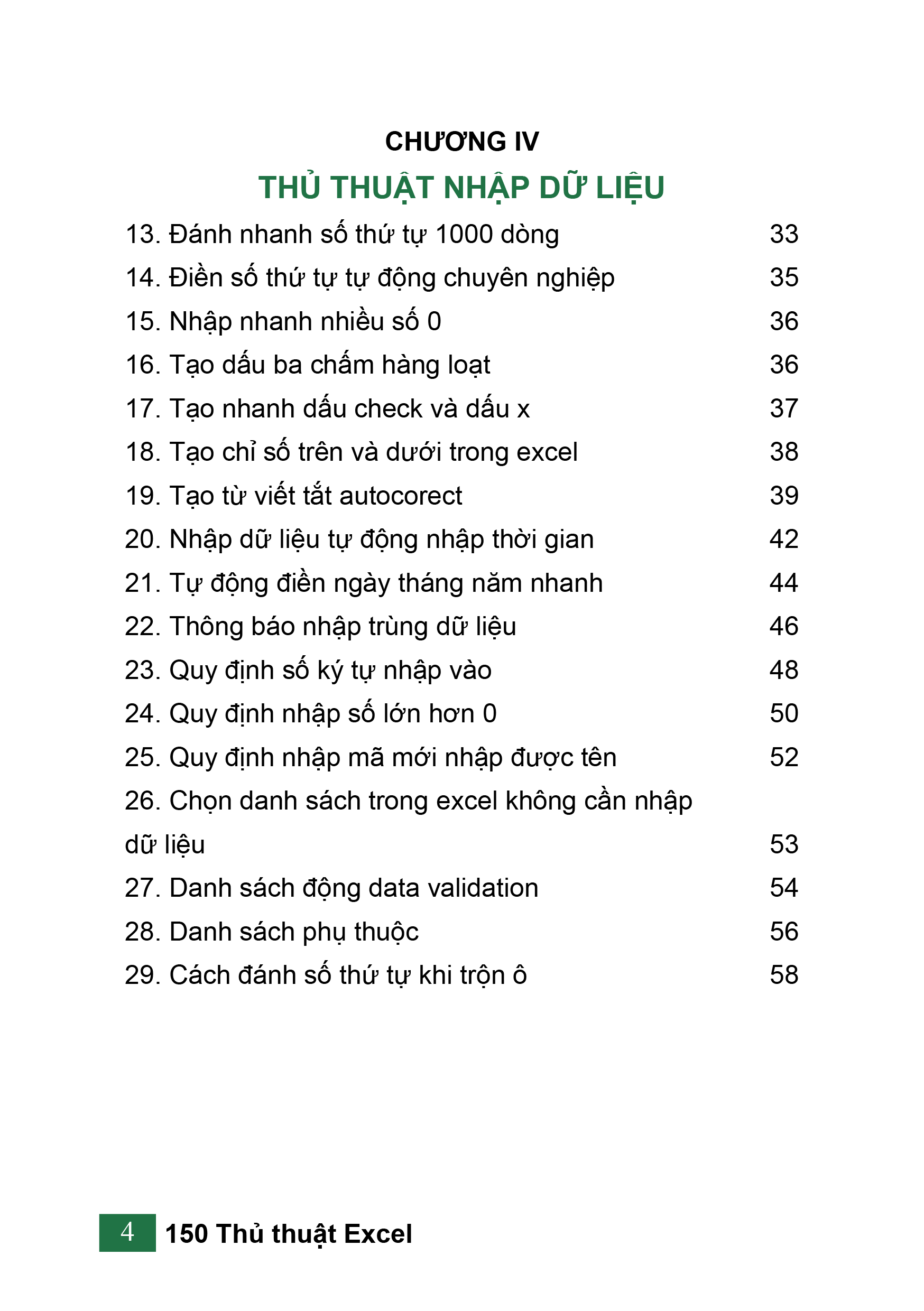 Sách 150 Thủ Thuật Excel - Ứng Dụng Văn Phòng