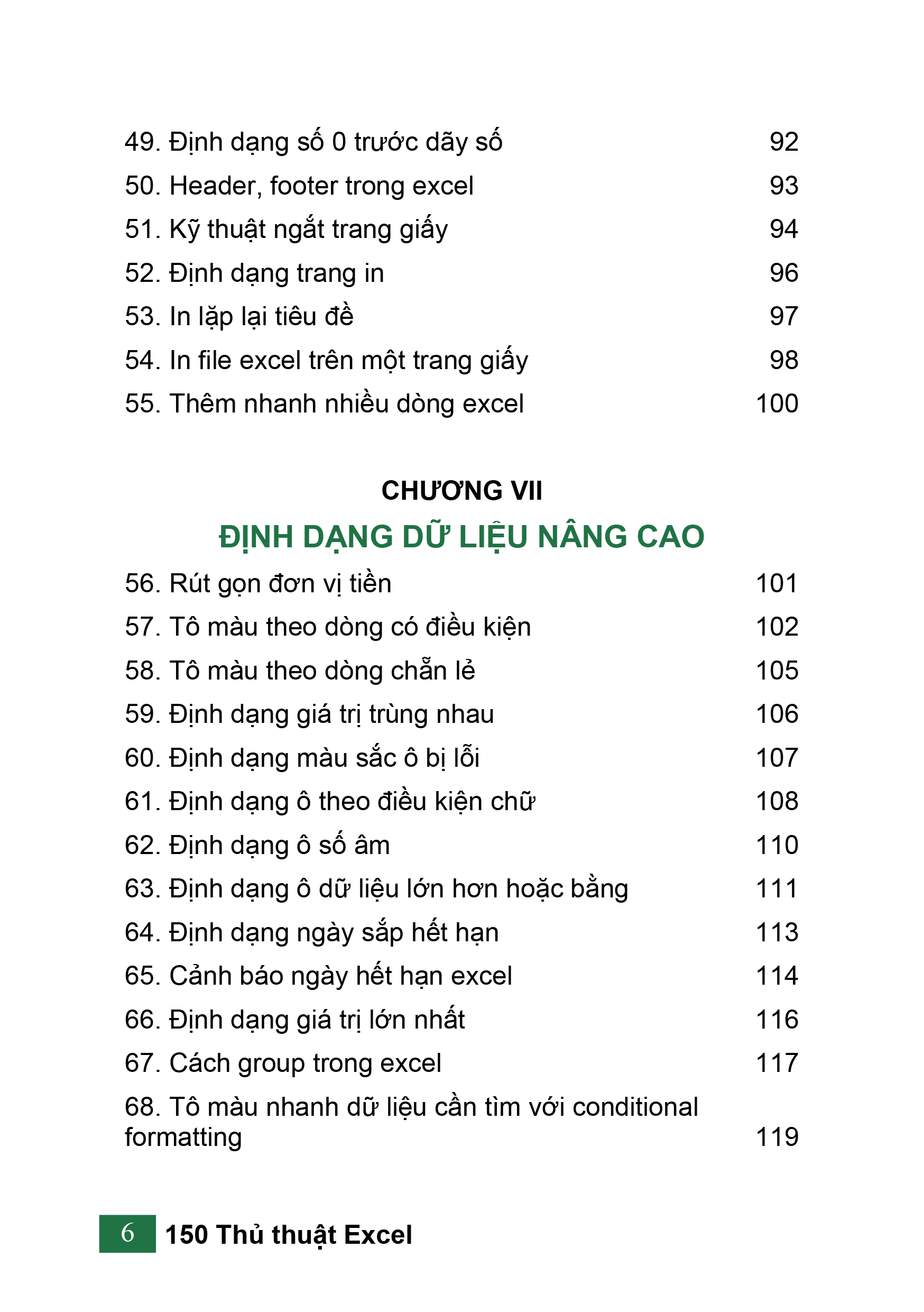 Sách 150 Thủ Thuật Excel - Ứng Dụng Văn Phòng
