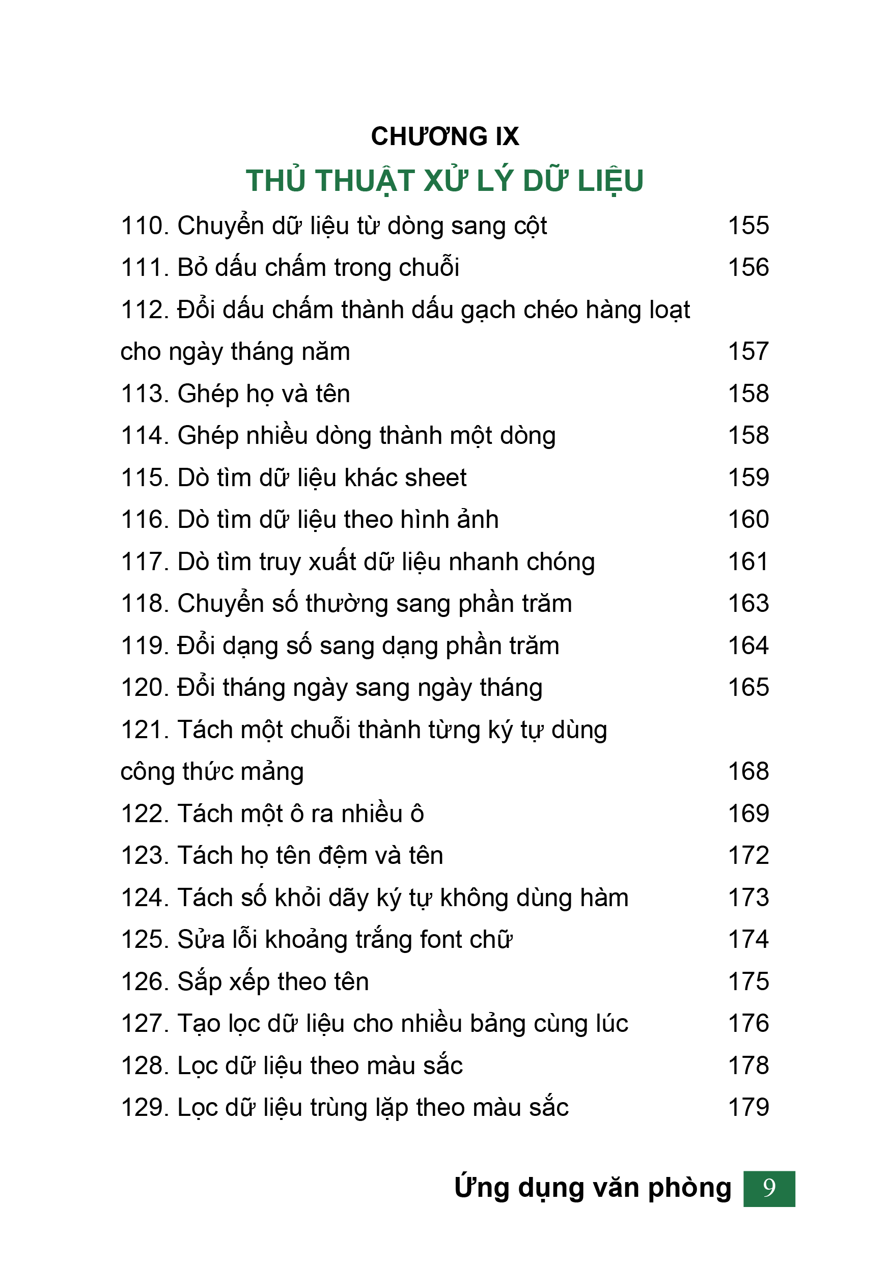 Sách 150 Thủ Thuật Excel - Ứng Dụng Văn Phòng