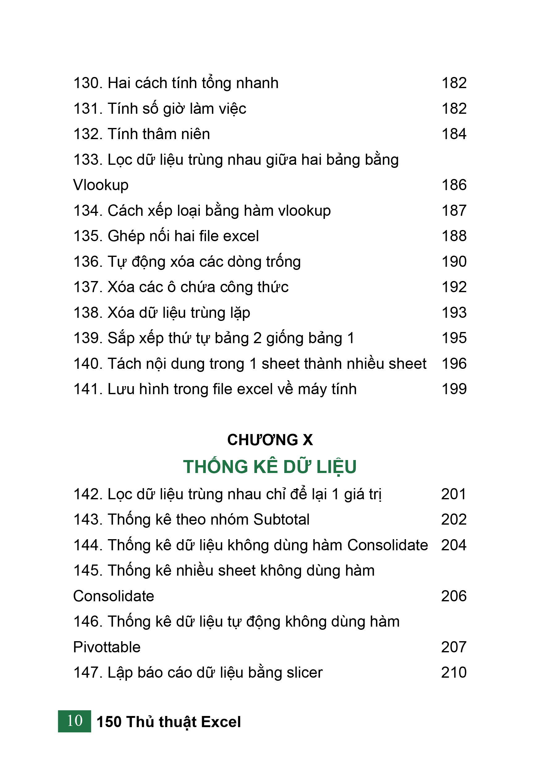 Sách 150 Thủ Thuật Excel - Ứng Dụng Văn Phòng