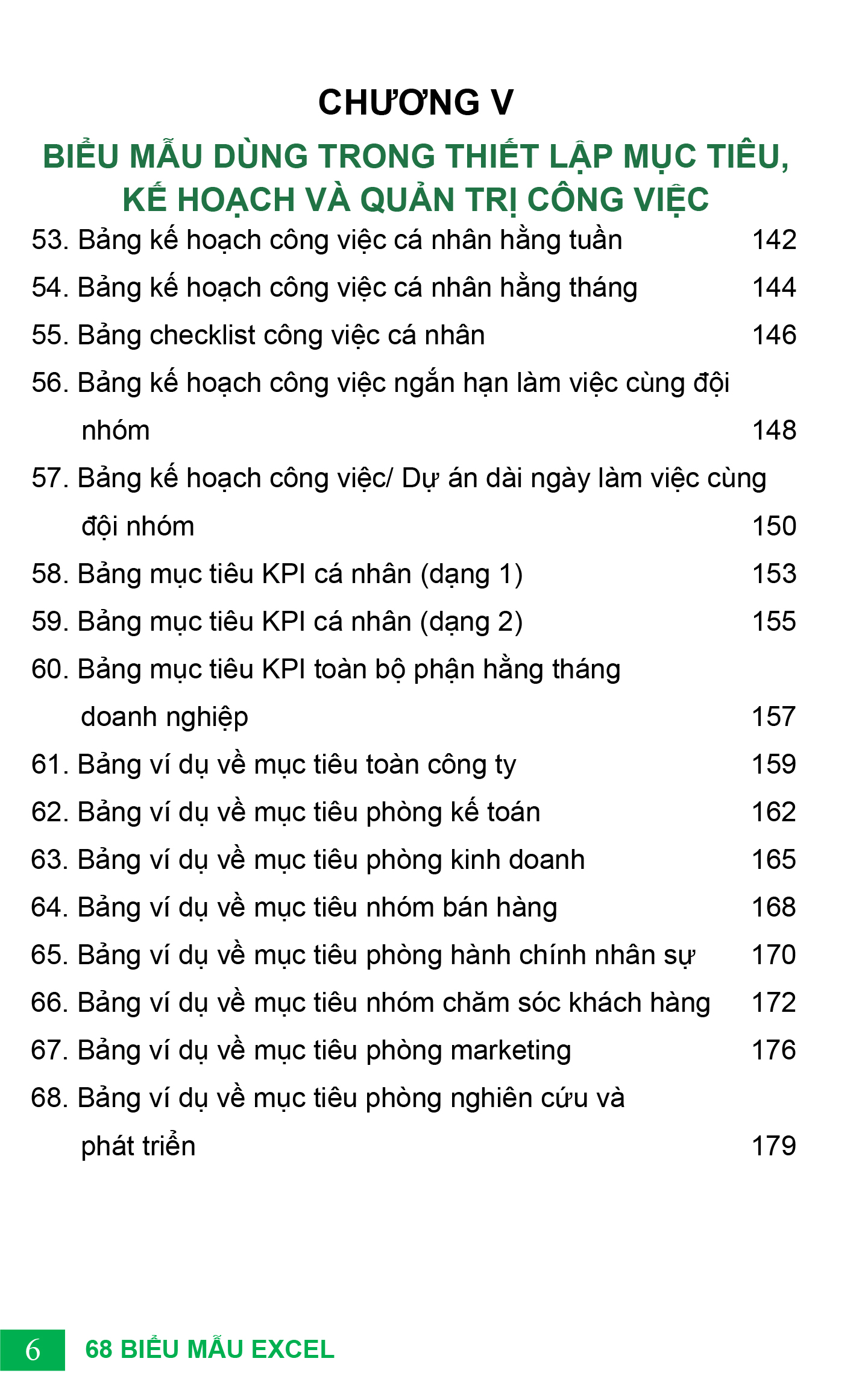 Sách 68 Biểu Excel Ứng dụng văn phòng