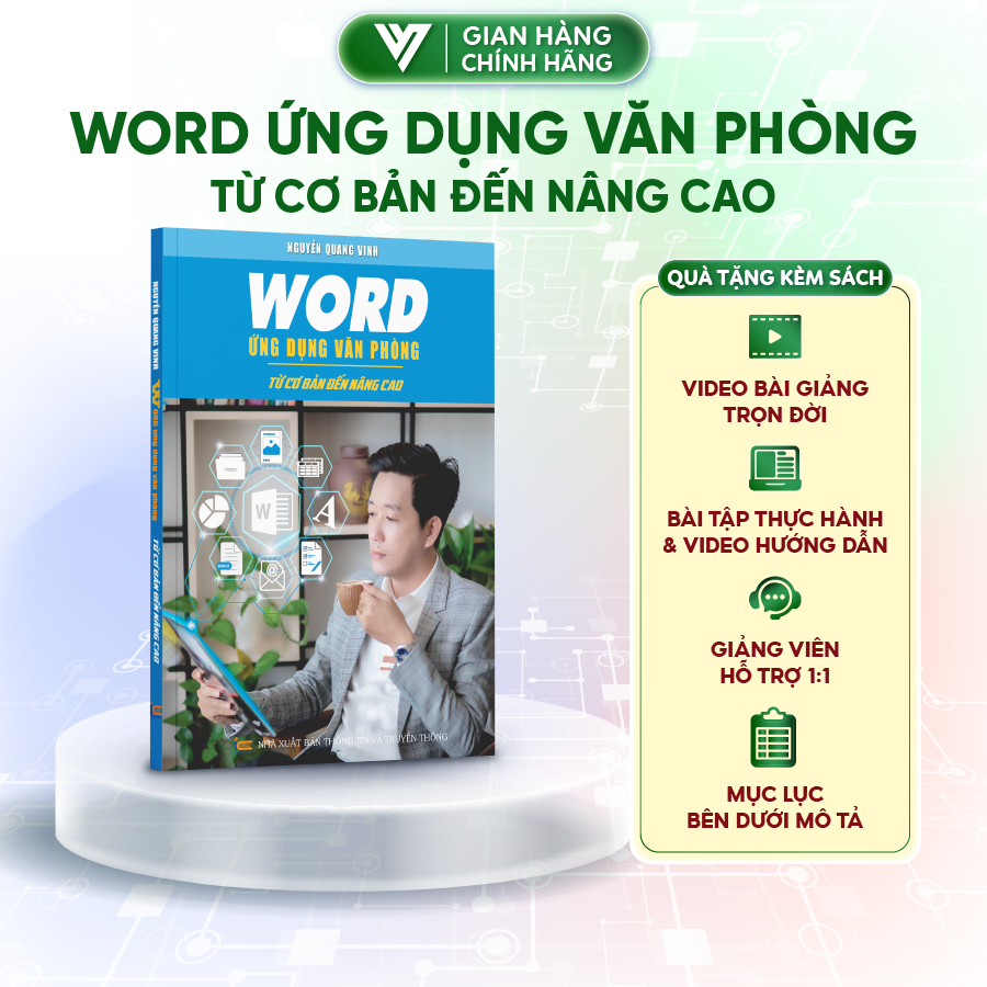 Bộ 2 Sách Ứng Dụng AI Và Word - Ứng Dụng Văn Phòng Từ Cơ Bản Đến Nâng Cao