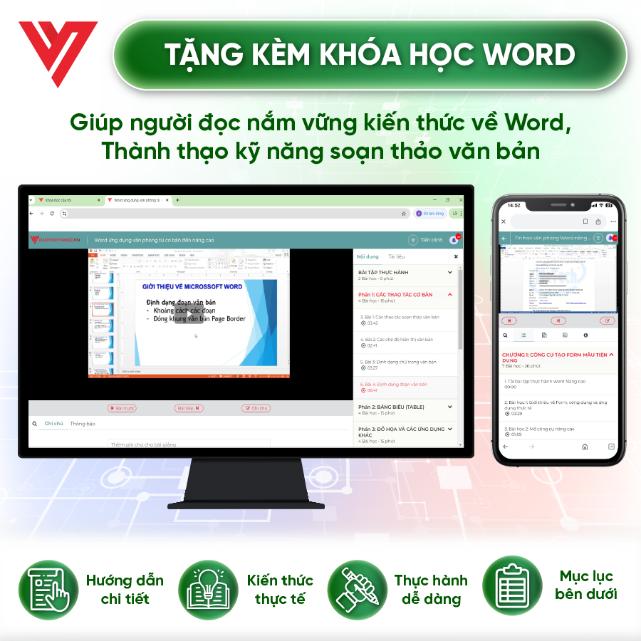 Bộ 2 Sách Ứng Dụng AI Và Word - Ứng Dụng Văn Phòng Từ Cơ Bản Đến Nâng Cao