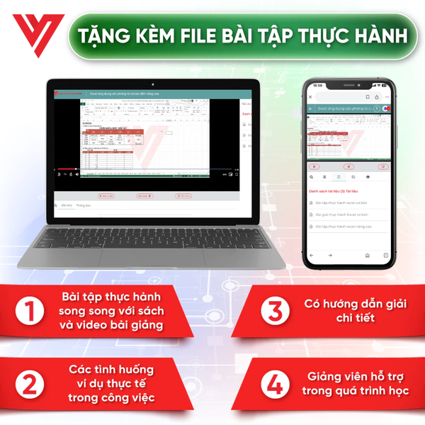 Bộ 4 Sách Excel -150 Thủ Thuật Excel -68 Biểu mẫu Excel và Ứng dụng AI trong văn phòng
