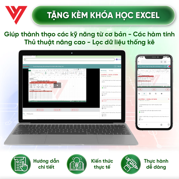 Bộ 3 sách Excel - 68 Biểu mẫu Excel - Ứng dụng AI trong văn phòng