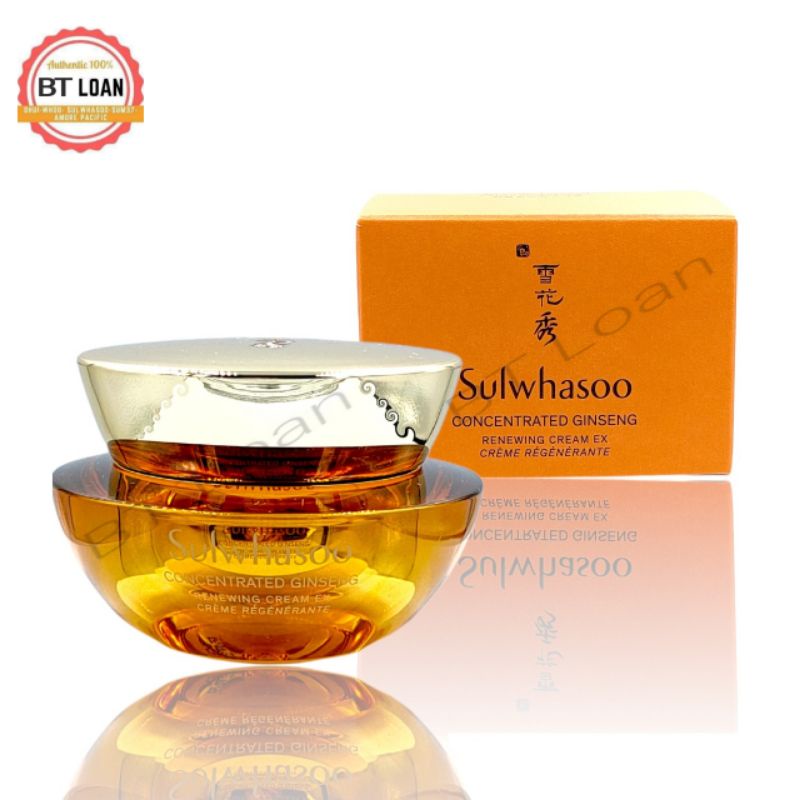 kem dưỡng da nhân sâm sulwhasoo cải thiện mọi vấn đề về da Concentrated Ginseng Reneving Cream 10ml