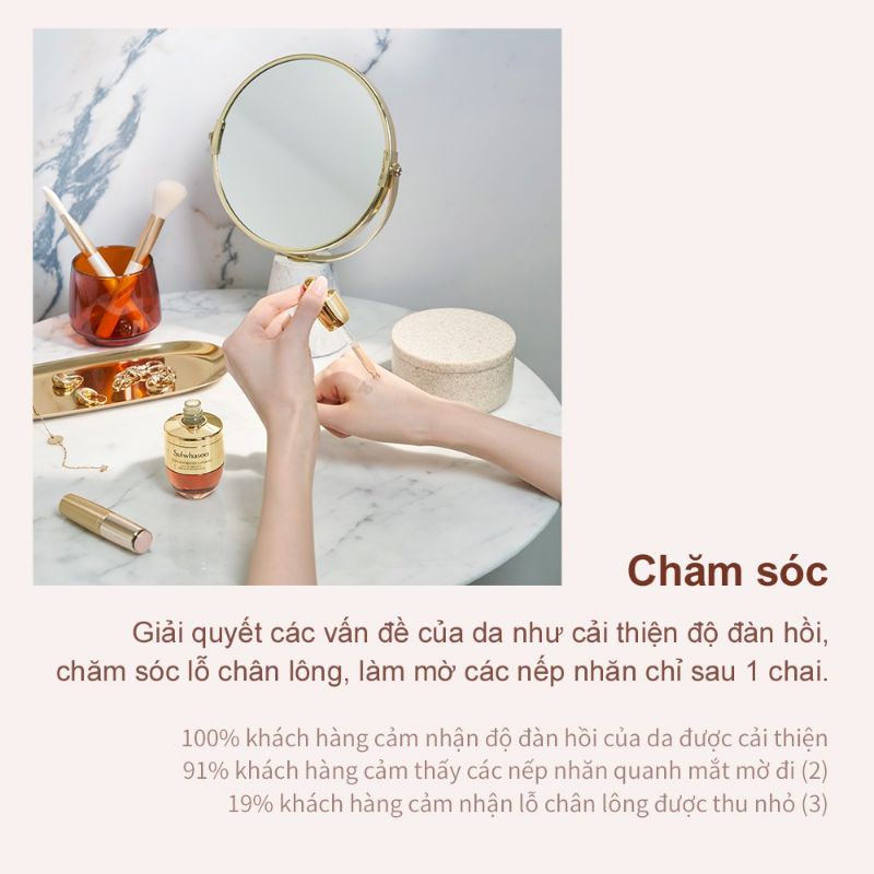 Tinh chất nhân sâm sulwhasoo phục hồi giải cứu làn da tức thì Concentrated Ginseng Rescue Ampoule 20g