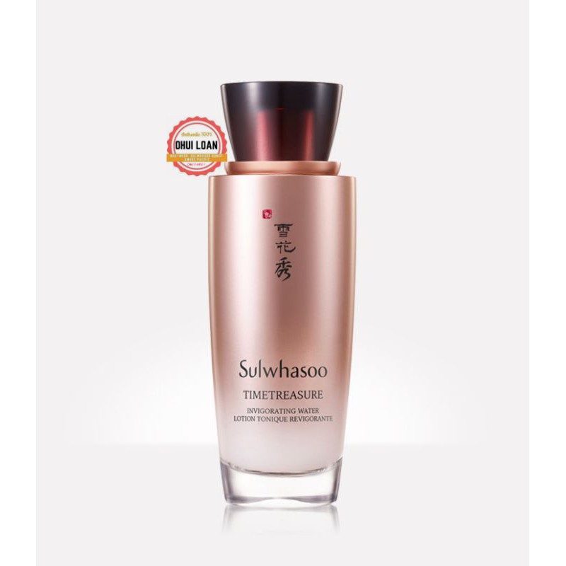 Nước hoa hồng tái sinh da chống lão hóa,trẻ hóa da thông đỏ sulwhasoo Timetreasure Water 125ml