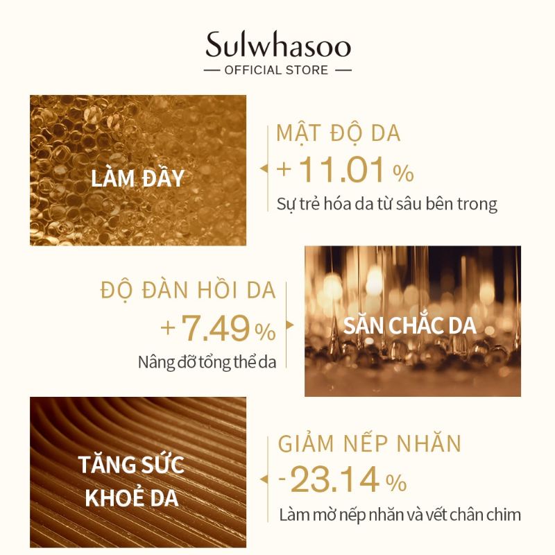 Tinh Chất Dưỡng Trắng Da Chuyên sâu ,  Căng Mướt Từ Nhân Sâm SULWHASOO CONCENTRATED GINSENG BRIGHTENING SERUM 50ML