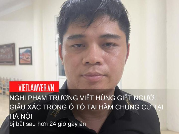 Nghi phạm giết người giấu xác trong ô tô tại hầm chung cư Hà Nội