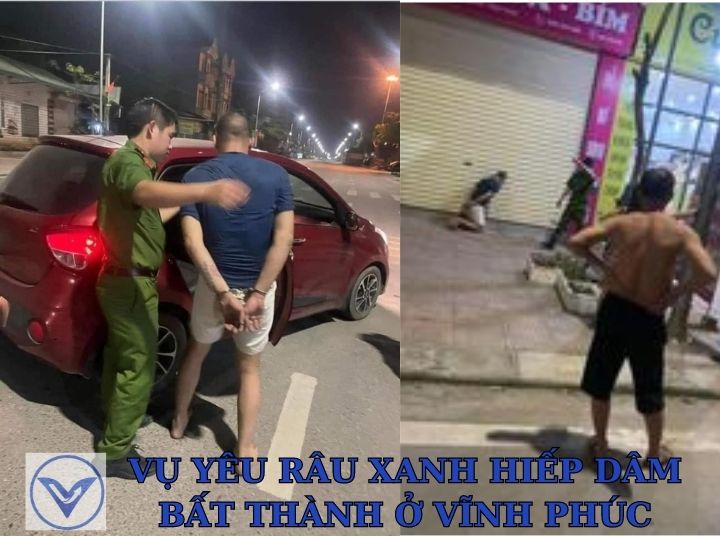 Hiếp dâm bất thành ở VĨnh Phúc