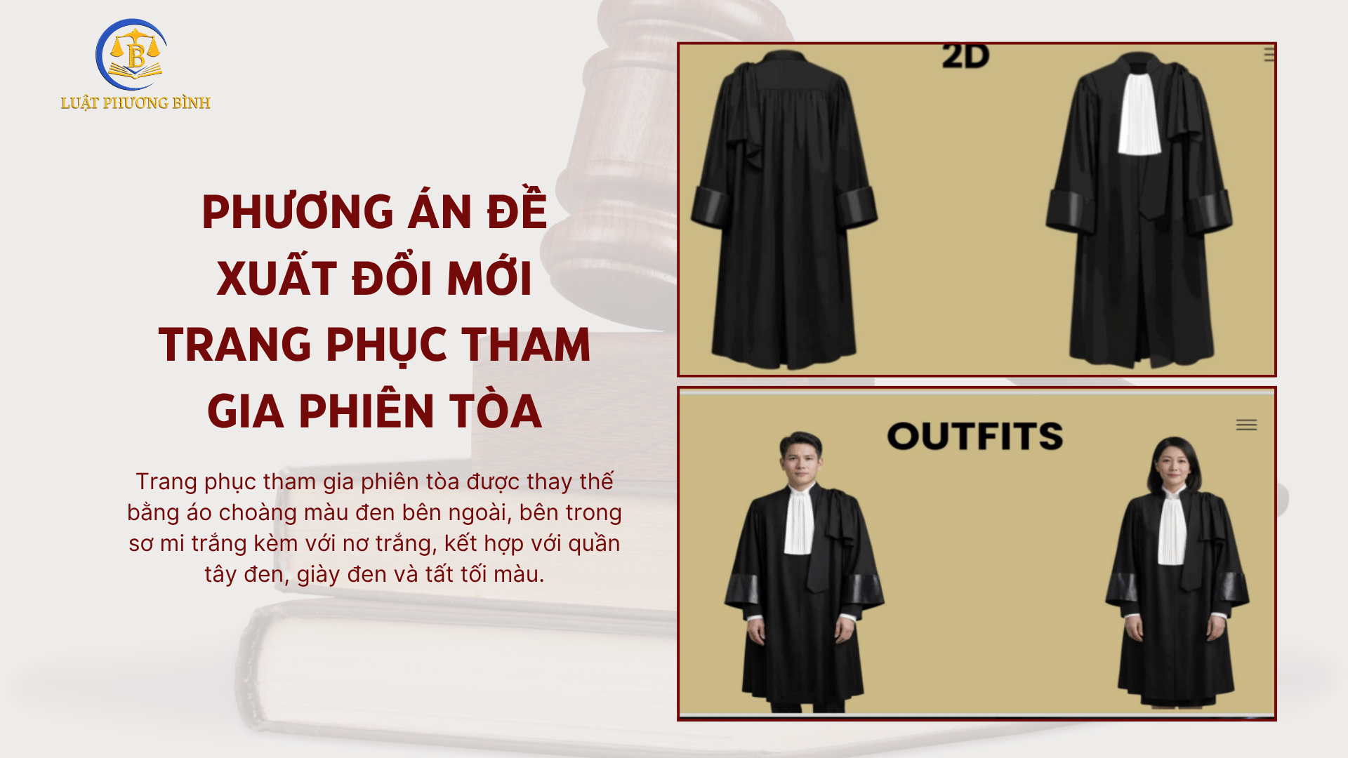 Liên đoàn Luật sư Việt Nam ban hành đề án trang phục Luật sư khi tham gia phiên tòa (Chí)