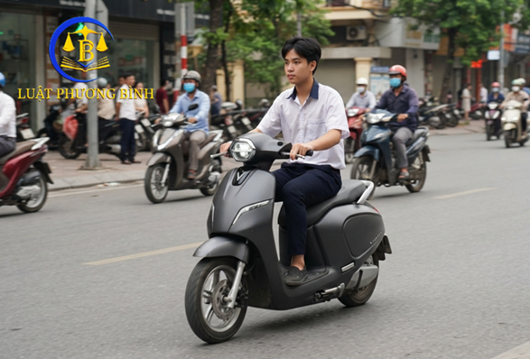 Chưa đủ tuổi mà điều khiển xe gắn máy và mức xử phạt?