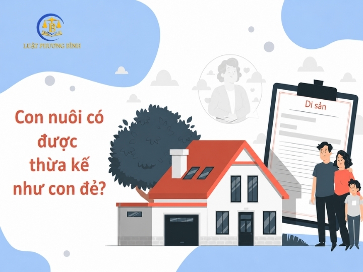 Con nuôi có được thừa kế như con đẻ?