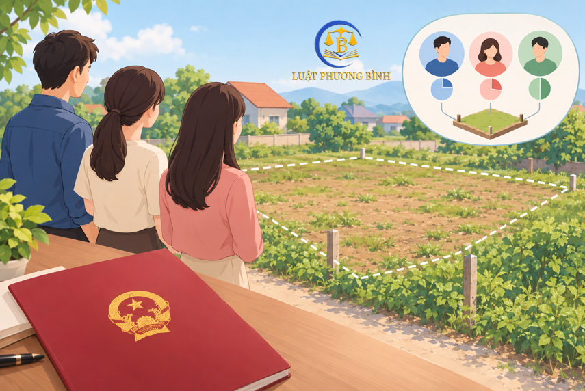 Một người đồng sở hữu đất qua đời: Ai được hưởng phần đất và chia thừa kế ra sao?(Thắm)