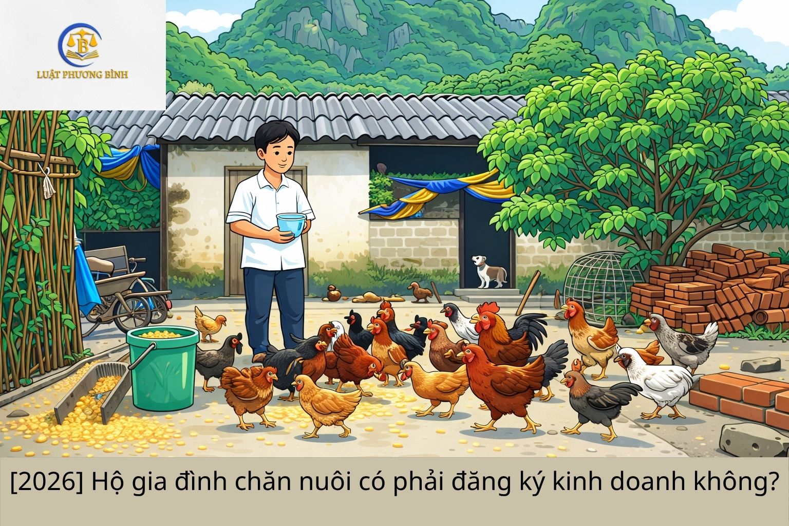 [2026] Hộ gia đình chăn nuôi có phải đăng ký kinh doanh không?