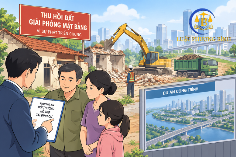 Đất thuộc quy hoạch đô thị Hà Nội: Trình tự thủ tục thu hồi.(Thắm)