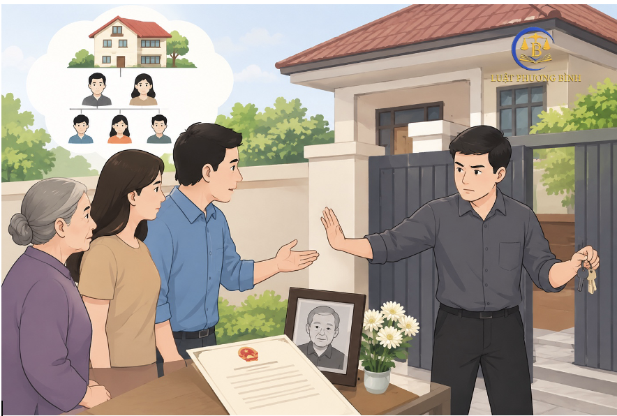 Di sản đang có người chiếm giữ: Người thừa kế phải làm gì? (Nguyên)