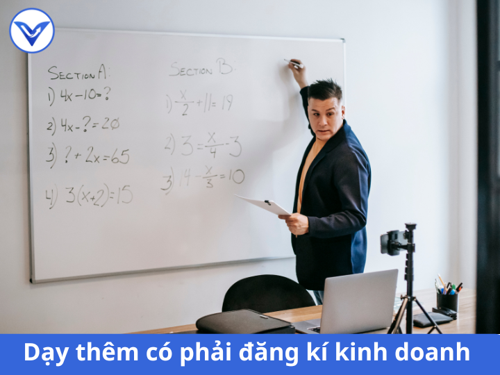 Dạy thêm ngoài trường có phải đăng kí kinh doanh không?