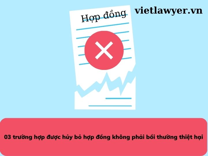 03 trường hợp được hủy bỏ hợp đồng không phải bồi thường thiệt hại