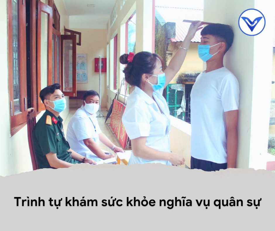 Trình tự khám sức khỏe nghĩa vụ quân sự