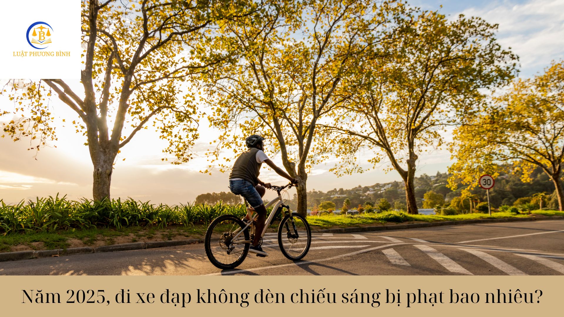 Năm 2025, đi xe đạp không đèn chiếu sáng bị phạt bao nhiêu?
