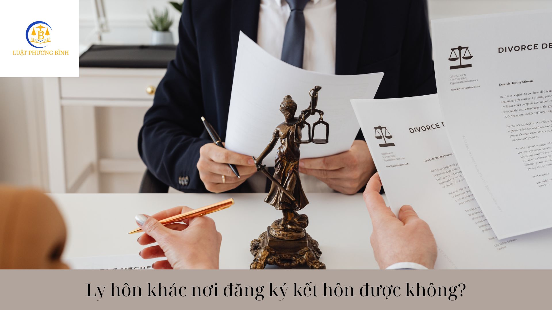 Ly hôn khác nơi đăng ký kết hôn được không?