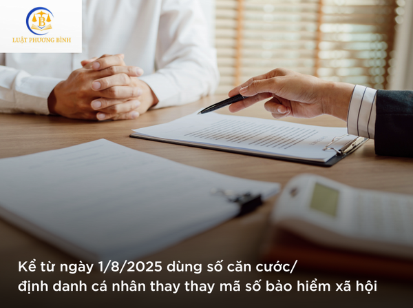 Dùng số căn cước/ định danh cá nhân thay mã số bảo hiểm xã hội