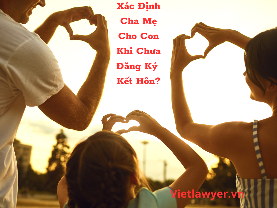 Xác Định Cha Mẹ Cho Con Khi Chưa Đăng Ký Kết Hôn | Luật Sư Của Bạn.