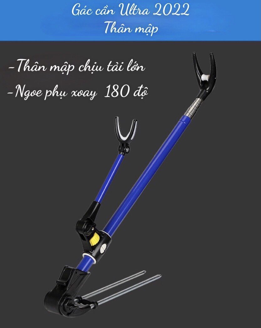 Chống cần đơn gác cần tay, câu đài BOYANG