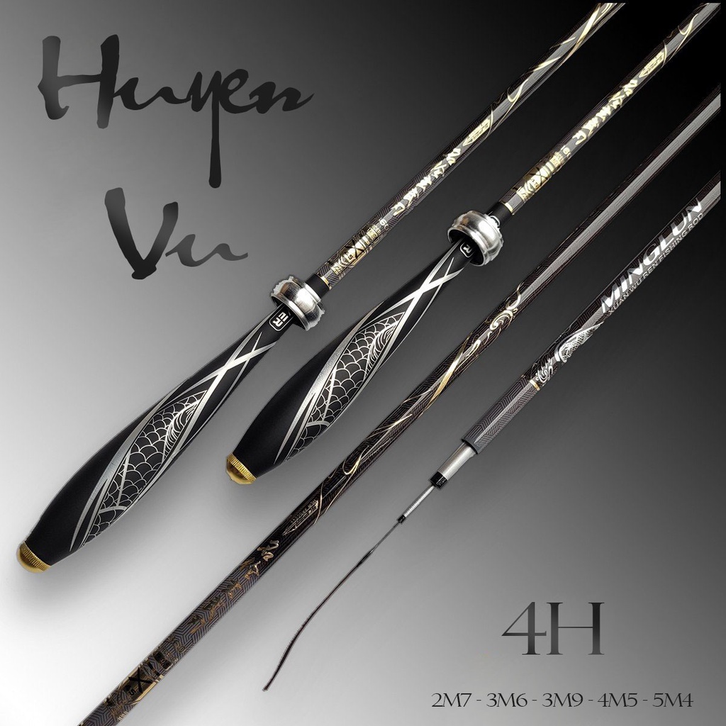 Cần Câu Tay Huyền Vũ 4H kèm 1 ngọn phụ
