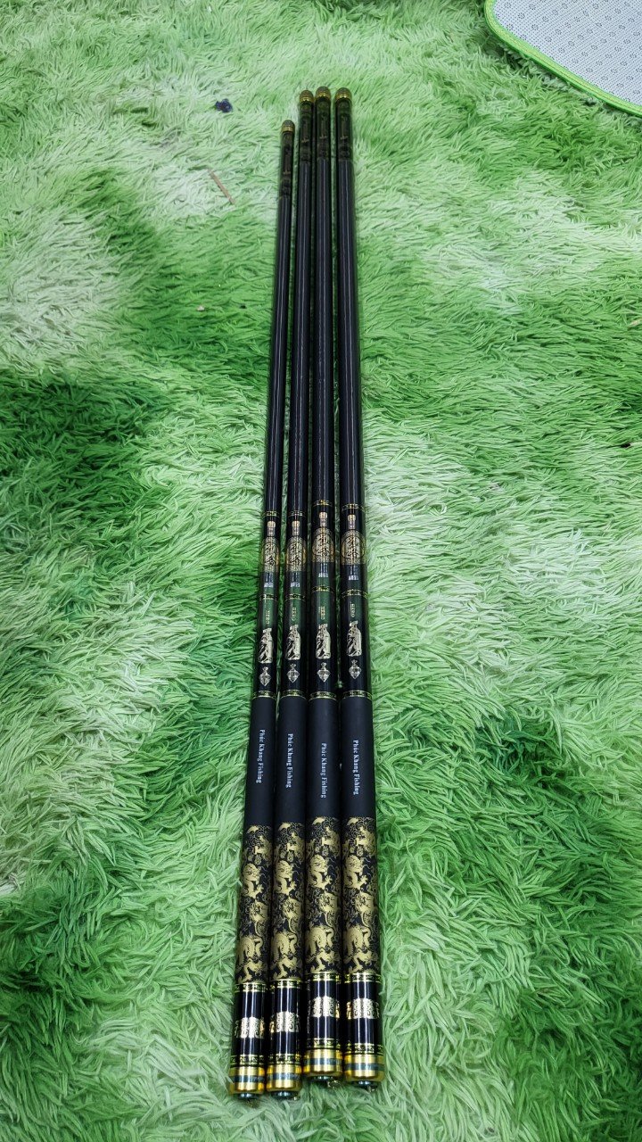 Cần Hắc Long Phúc Khang 6h - Tặng kèm 1 ngọn