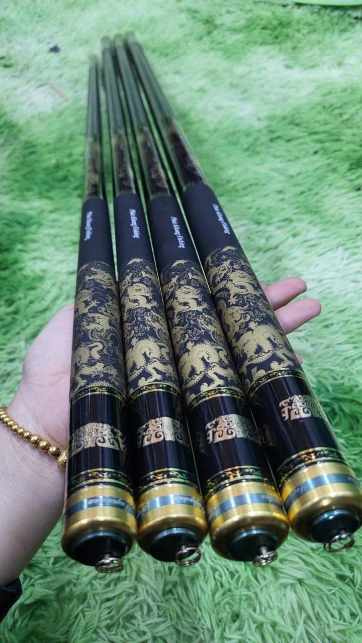 Cần Hắc Long Phúc Khang 6h - Tặng kèm 1 ngọn