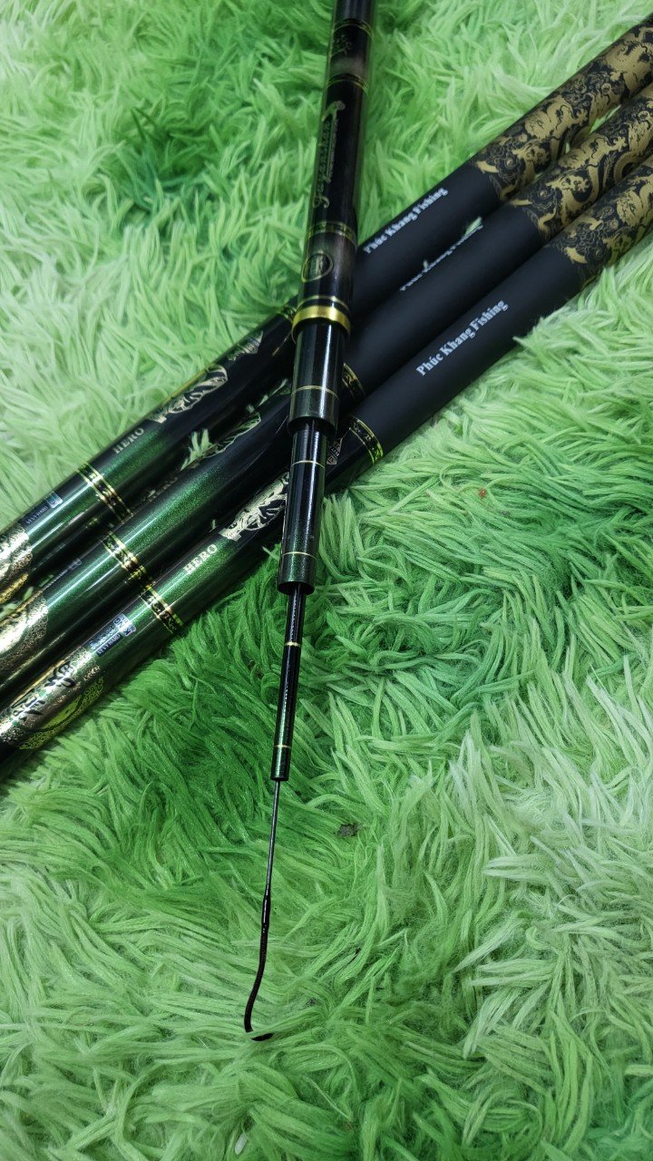 Cần Hắc Long Phúc Khang 6h - Tặng kèm 1 ngọn