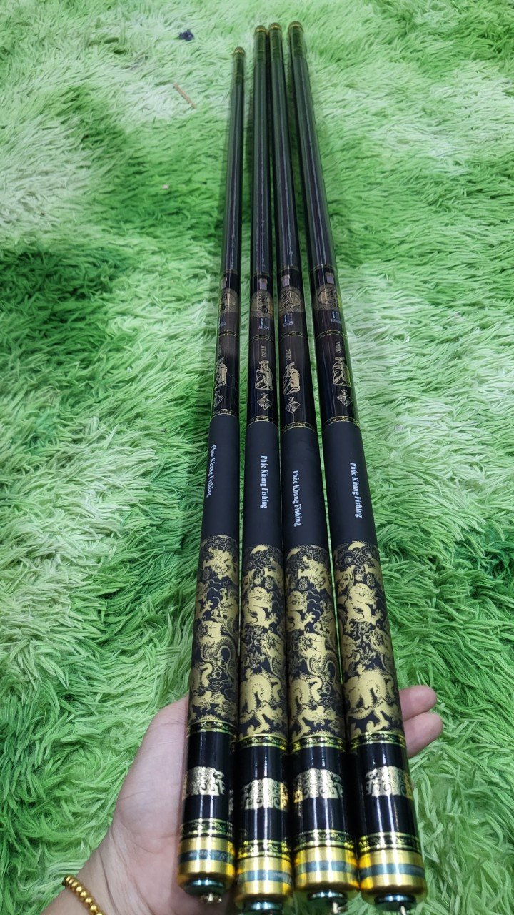 Cần Hắc Long Phúc Khang 6h - Tặng kèm 1 ngọn