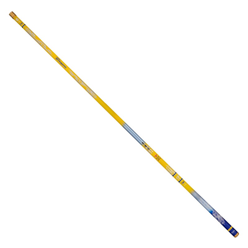 Cần tay Thanh Long 6h ( vàng - xanh)_ Tặng kèm 1 ngọn phụ