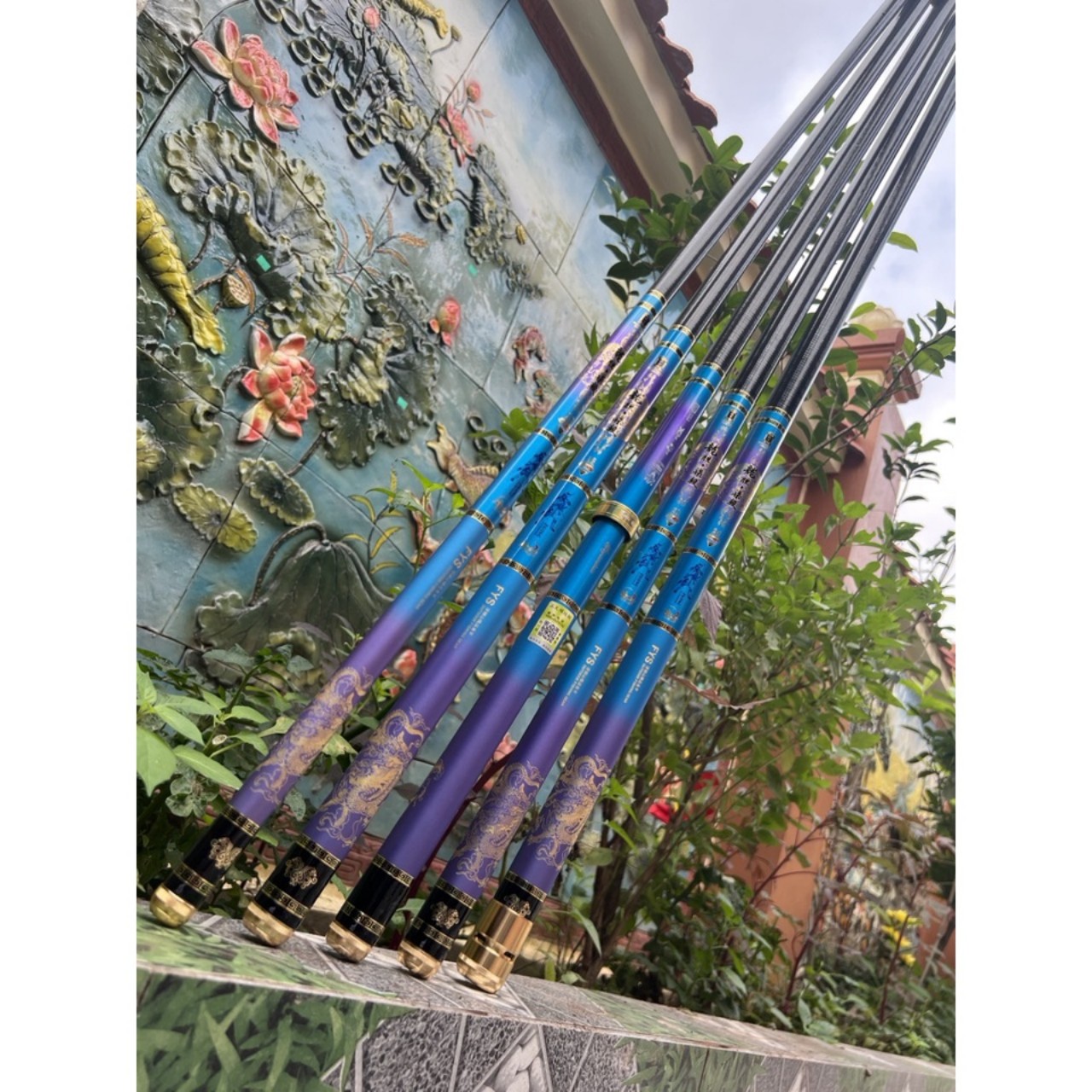 CẦN TAY TRIỆU TỬ LONG (TRIỆU VÂN) với độ cứng 6H - kèm 1 ngọn và 1 nhẫn