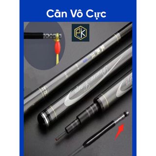 Cần Tay VÔ CỰC Thế Hệ 3, Bản 6h Siêu Nhẹ, Đầu Bi - Tặng Kèm 1 Ngọn Phụ