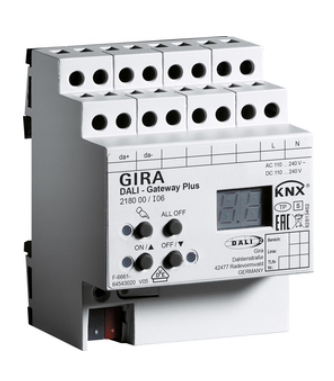 DALI gateway Plus for KNX - Gira Germany