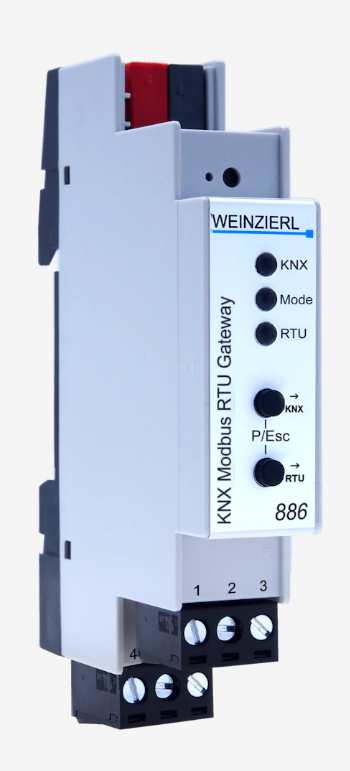 KNX Modbus RTU Gateway 886 - Weinzierl Germany