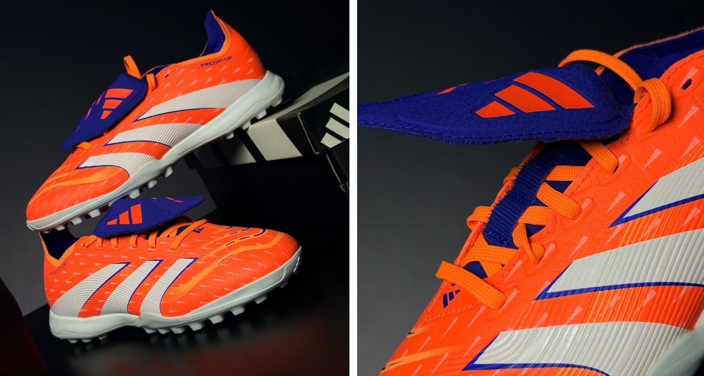 Adidas Predator 25 League FT TF JQ1074 -Màu Cam, Lưỡi gà Lật