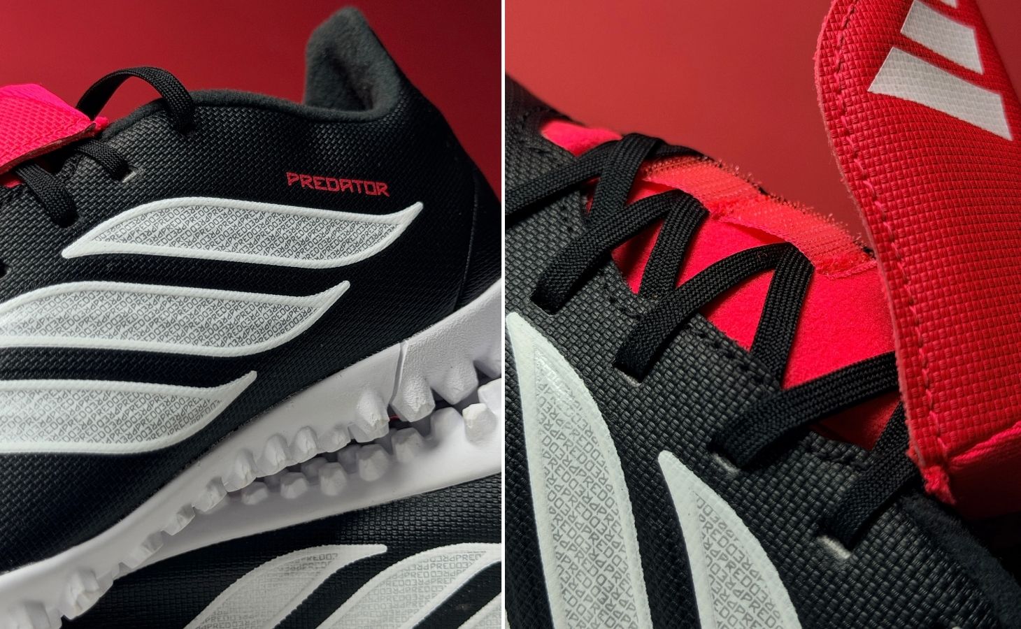 Adidas Predator Club FT TF Black/Red JR5910