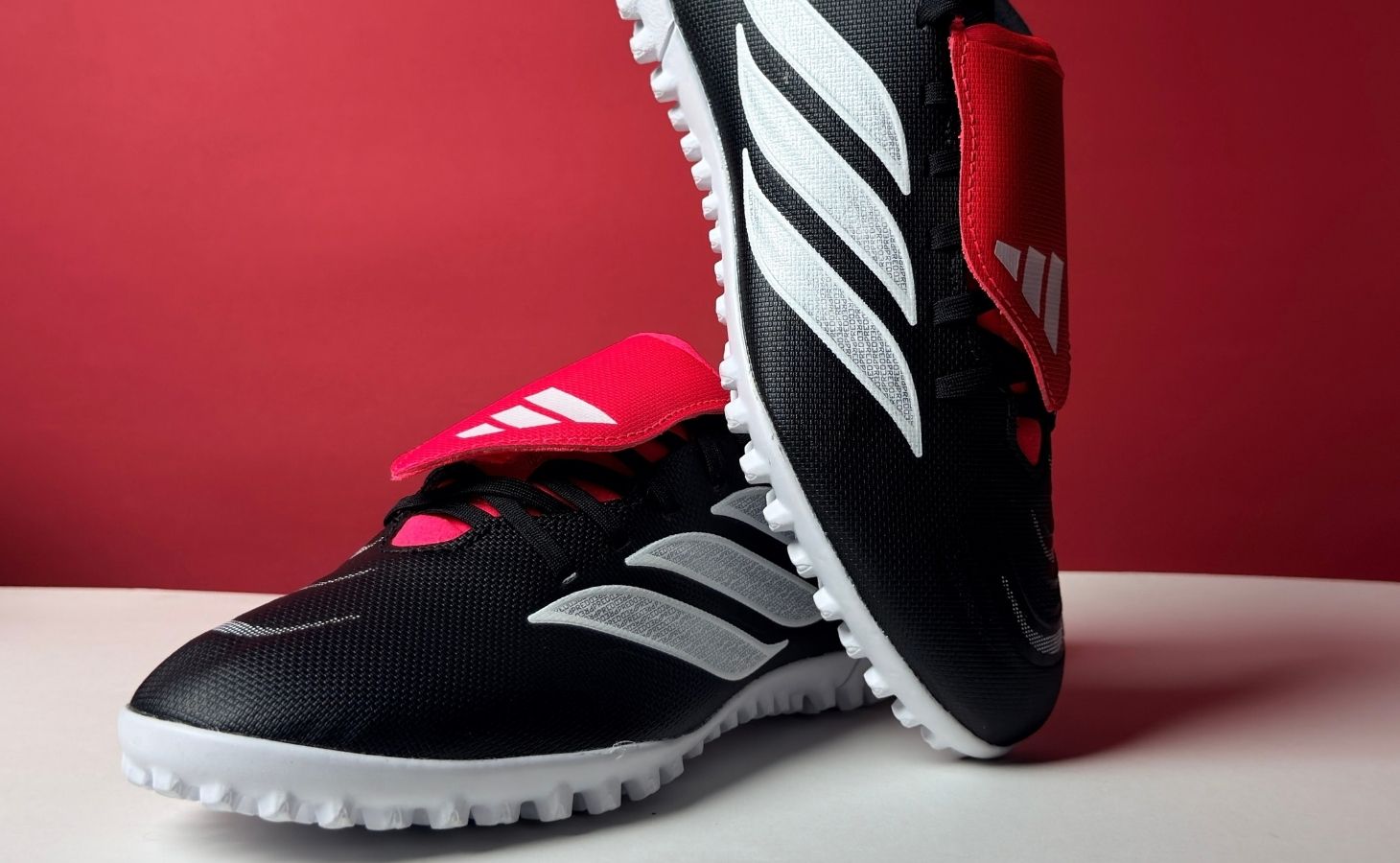 Adidas Predator Club FT TF Black/Red JR5910