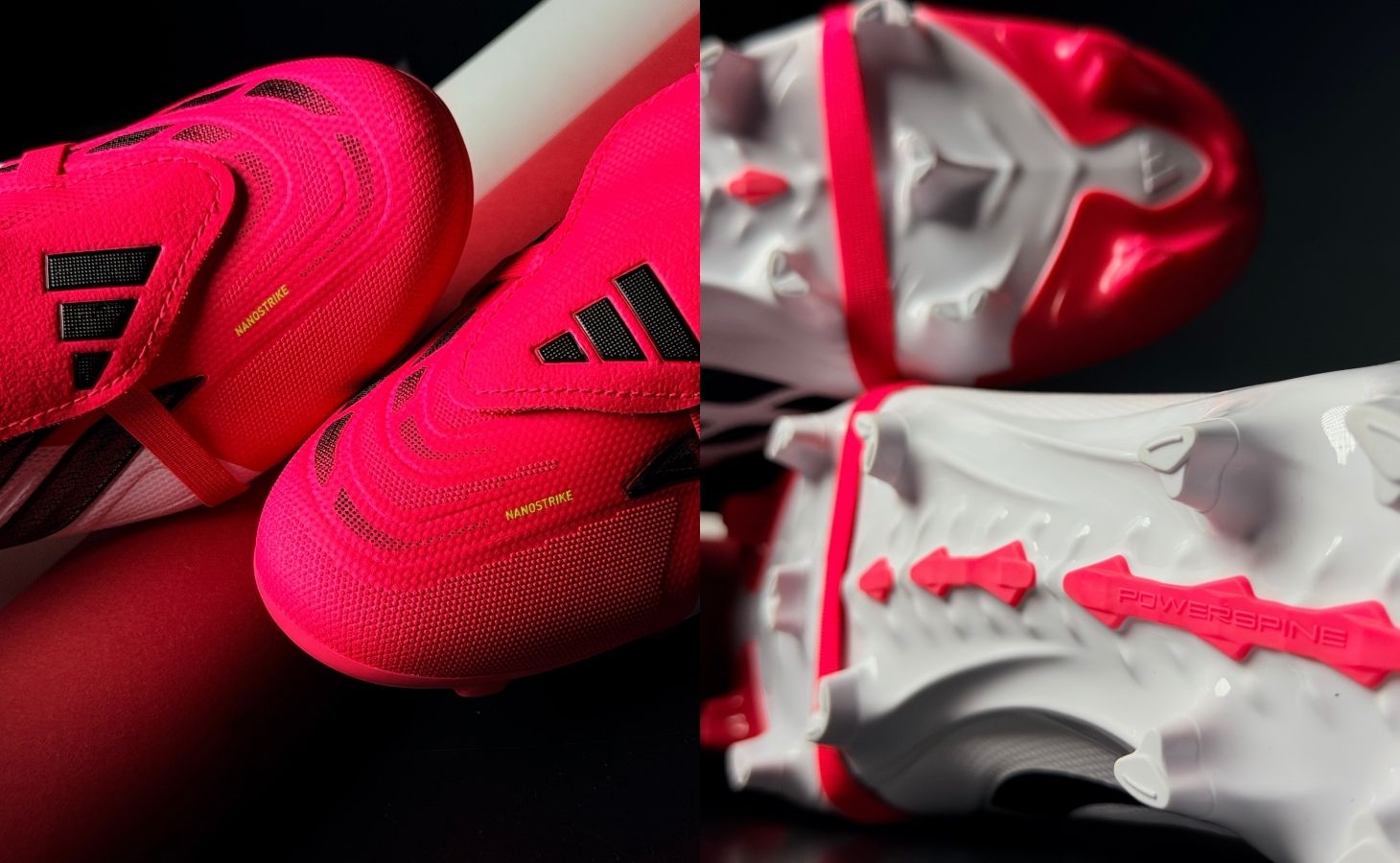 Giày Bóng Đá Adidas Predator 26 FG/MG Born For Goalds JS0422 - Đỏ/Trắng